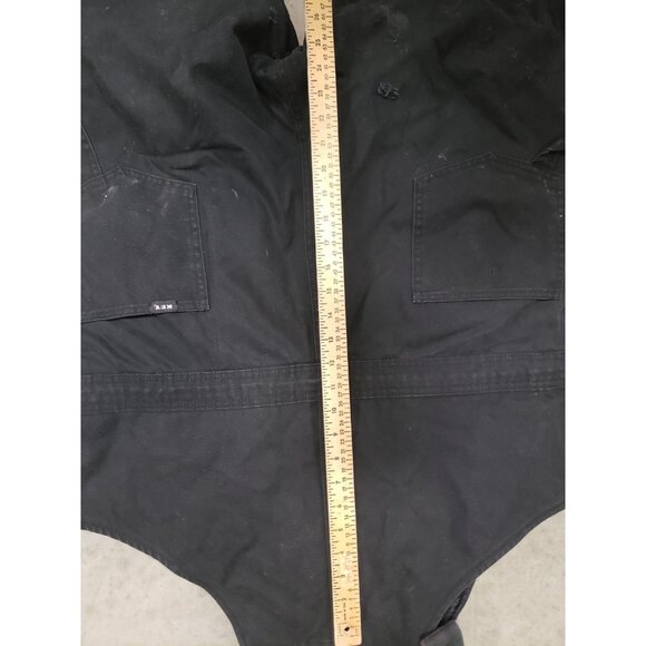 Key Apparel Outawear Insulated Duck Bib Overalls Black XL Regular Style 278.01 - Picture 16 of 16